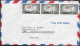 USA Brooklyn NY Cover Mailed To Germany 1963. 3x5c Red Cross Stamps - Marcophilie