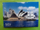 Australian Antarctic Territory $ 1.00 Ice Cave , On Sydney Opera House Postcard, 1996, TB - Covers & Documents