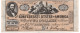 POUR COLLECTIONNEUR FAUX-BILLET FAKE 2 TWO DOLLARS THE CONFEDERATE UNITED STATES OF AMERICA - Verzamelingen