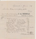 Fiscaal Stempel - Bevelschrift Inlaagpolder 1884 + Nota - Fiscales