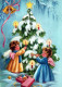 ANGEL CHRISTMAS Holidays Vintage Postcard CPSM #PAH432.GB - Anges