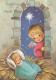 ANGEL CHRISTMAS Holidays Vintage Postcard CPSM #PAH736.GB - Anges