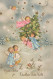 ANGEL CHRISTMAS Holidays Vintage Postcard CPSMPF #PAG860.GB - Anges