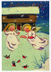 ÁNGEL Navidad Vintage Tarjeta Postal CPSM #PBP459.ES - Anges