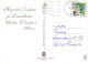 ÁNGEL NAVIDAD Vintage Tarjeta Postal CPSM #PAH495.ES - Anges