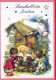 ANGE Bonne Année Noël Vintage Carte Postale CPSM #PAW402.FR - Anges