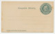 Postal Stationery Argentina Santiago Del Estero - Geography
