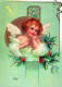 ENGEL WEIHNACHTSFERIEN Feiern & Feste Vintage Ansichtskarte Postkarte CPSM #PAJ316.DE - Anges