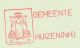 Meter Card Netherlands 1983 Milkmaid - Municipal Coat Of Arms Huizen - Alimentation