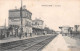 SURVILLIERS (Val-d'Oise) - La Gare - Voie Ferrée - Voyagé 191? (2 Scans) - Survilliers