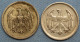 Germany / Deutschland • 1 Mark 1924 A – 1 Mark 1925 D • Weimar •  Allemagne • [24-613] - 1 Marco & 1 Reichsmark