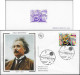 France 2005 Y&T 3779 Feuillet De Luxe Et FDC. Albert Einstein, Année Mondiale De La Physique - Albert Einstein