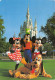 WALT DISNEY  DISNEYLAND Floride HOSTS Of The KINGDOWN Cinderella Castle ORLANDO Usa 40 (scan Recto Verso)MA212BIS - Autres & Non Classés