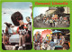 Republique Du GABON Carnaval LIBREVILLE Carnaval De La Quinzaine Commerciale Le Char 23(scan Recto-verso) MA211 - Gabon