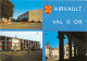 AIRVAULT Val D Or La Salle Omnisport La Maison De Retraite L Eglise Et Les Halles 34(scan Recto-verso) MA230 - Airvault