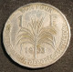 RARE - GUADELOUPE - BON POUR 1 FRANC 1903 - KM 46 - Guadeloupe En Martinique