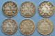 Germany / Deutschland • Lot  6x • 1/2 Mark •  1905 AJ – 1906 DEF – 1915 D • Allemagne • [24-617] - 1/2 Mark