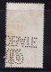 Ireland Judicature Fees £1 Geen And Red Good Used Perfin Barefoot 49 - Used Stamps