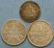 Germany / Deutschland • Lot  3x • 1 Mark 1893 F – 1910 D • 1/2 Mark 1906 D • Allemagne • [24-619] - Collezioni