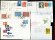 Delcampe - "WELTWEIT" Int. Belegeposten, Mit Rd. 80 Belegen, Vgl. Fotos (A1087) - Vrac (max 999 Timbres)