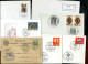 Delcampe - "WELTWEIT" Int. Belegeposten, Mit Rd. 80 Belegen, Vgl. Fotos (A1087) - Lots & Kiloware (mixtures) - Max. 999 Stamps