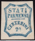 1859 Parma Governo Provvvisorio, N° 15b MLH/* Certificato Raybaudi - Parma