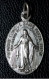 Pendentif Médaille Religieuse Début XXe "Saint Edmé, Pontigny (Yonne) / Médaille Miraculeuse" Religious Medal - Religion &  Esoterik