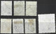 1900 - 1910 : Levant Russe Petit Lot De 7 Timbres - Papier Vergé Horizontalement Et Verticalement - Oblitérés  - - Turkish Empire