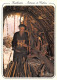 Interieur De CABANE DE FEUILLARDIER Dans Cette Cabane Le Feuillardier Travaille L Hiver Limoges 9(scan Recto-verso)MA320 - Artisanat