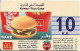 Kuwait - Sprint - McDonald's Double Cheeseburger WIth Coca Cola, Remote Mem. 10KD, Used - Koeweit