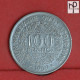 WEST AFRICAN STATES 100 FRANCS 1969 -    KM# 4 - (Nº58855) - Other - Africa