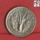 FRENCH WEST AFRICA 5 FRANCS 1956 -    KM# 5 - (Nº58857) - French West Africa