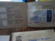 Delcampe - Nations Unies ONU Genève Collection De Timbres Sur Pages D'album Avec Pochette Leuchtturm Et En Pochettes En Boitier - Lots & Serien