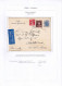 965/40 -- PAR AVION - Enveloppe TP Divers BRUXELLES 1935 Vers CHALOTTENLUND Danemark - Storia Postale