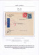967/40 -- PAR AVION - Enveloppe TP Poortman Et Lion BRUXELLES 1945 Vers HEINOLA Finlande - O.A.T. Ovale - Covers & Documents