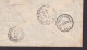 969/40 -- PAR AVION - Enveloppe TP PA + Képis OOSTENDE 1933 Vers CALCUTTA India - Storia Postale