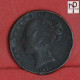 GREAT BRITAIN 1 FARTHING 1840 -    KM# 725 - (Nº58950) - B. 1 Farthing