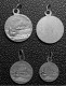 WW1 Quatre Médailles Religieuses D'aviateur "Notre-Dame Du Platin"  Saint-Palais-sur-Mer - Grav. Michel Jampolsky WWI - 1914-18