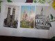 Delcampe - LOT OF 19 POSTCARD CHURCH EGLISE AK CPA - Churches & Cathedrals