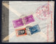 IRAN 1945 Censored Airmail Cover To USA. Anglo-Soviet Censor Mark (p376) - Iran