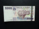 TANZANIE * : 5000 SHILINGI  ND 2003   Signature 14    P 38     Presque NEUF - Tanzania