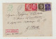 BUSTA CON LETTERA - VIA AEREA -  SOMALIA DJIBOUTI DEL 1937 A.O.I. WW2 - Poststempel (Flugzeuge)