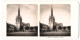 Stereo-Fotografie NPG, Berlin, Ansicht Liege, La Cathedrale St. Paul Mit Hotel Mohren  - Stereoscopio