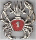 1° REC/ 1° GA/ EO. 1° Régiment Etranger De Cavalerie/ 1° Groupement Autonome En Extrême-Orient. Gros Crabe Rouge. Artisa - Armée De Terre