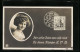 AK Dies Selt`ne Datum Muss Mich Reizen..., 11.12.13, Frauenprotrait, Stempel Und Briefmarke  - Astronomy