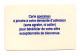 Spécimen Club France Loisirs Carte France  Card  (K 190) - Beurskaarten