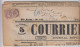 AIN JOURNAL DIMANCHE 24 JUIN 1906 COURRIER DE L'AIN TARIF 4C TYPE BLANC N°108 X 2 OBLIT T84 ST JULIEN DE REYSSOUZE - Giornali