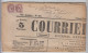 AIN JOURNAL DIMANCHE 24 JUIN 1906 COURRIER DE L'AIN TARIF 4C TYPE BLANC N°108 X 2 OBLIT T84 ST JULIEN DE REYSSOUZE - Newspapers