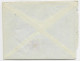 FRANCE GANDON 10FR VIOLETX2+5FR+ PA 100FR LETTRE COVER AVION LYON 24.4.1950 HONG KONG CHINE CHINA  AU TARIF - 1945-54 Maríanne De Gandon