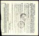 DANEMARK - BULLETIN D'EXPÉDITION - DIVERS TRANSITES - BAHNPOST - DOUANE - TAXE - Briefe U. Dokumente